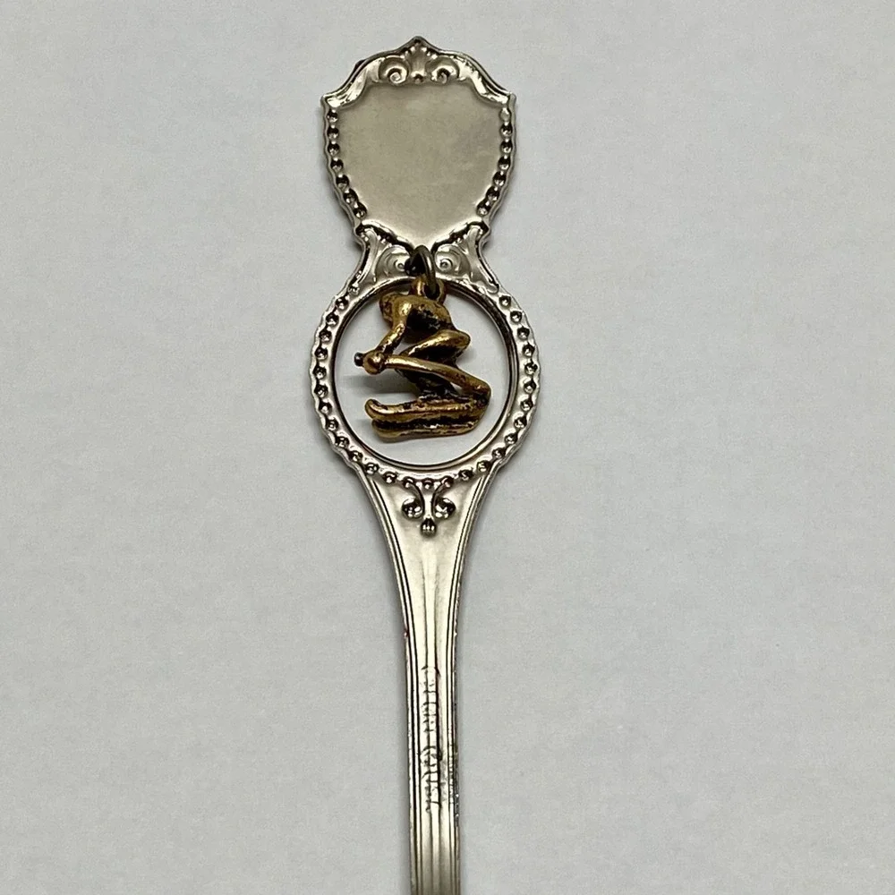 Vintage Colorado Rockies Travel Souvenir Silver Tone 4.5